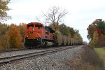 At the rear of the train, 8529 waits to continue east on N800-28